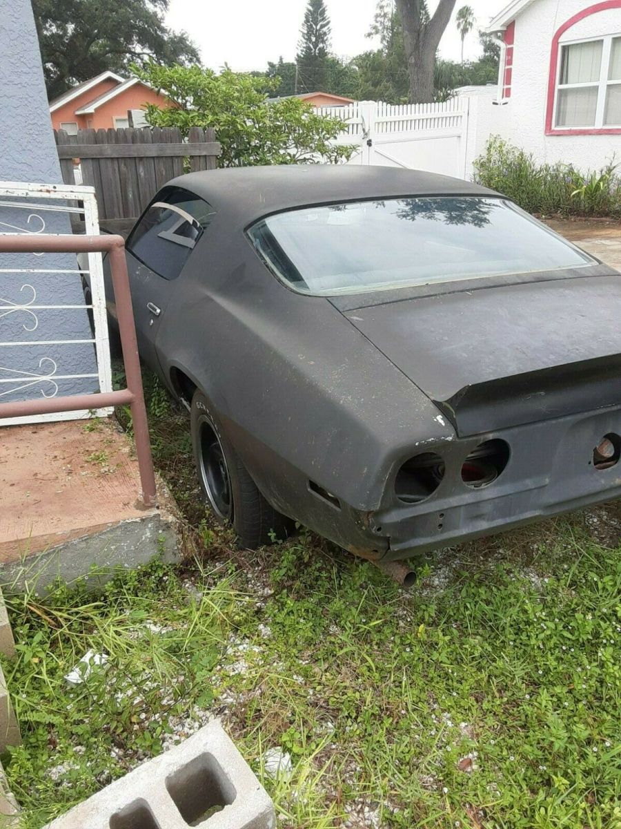 1972 Black Chevrolet Camaro Coupe