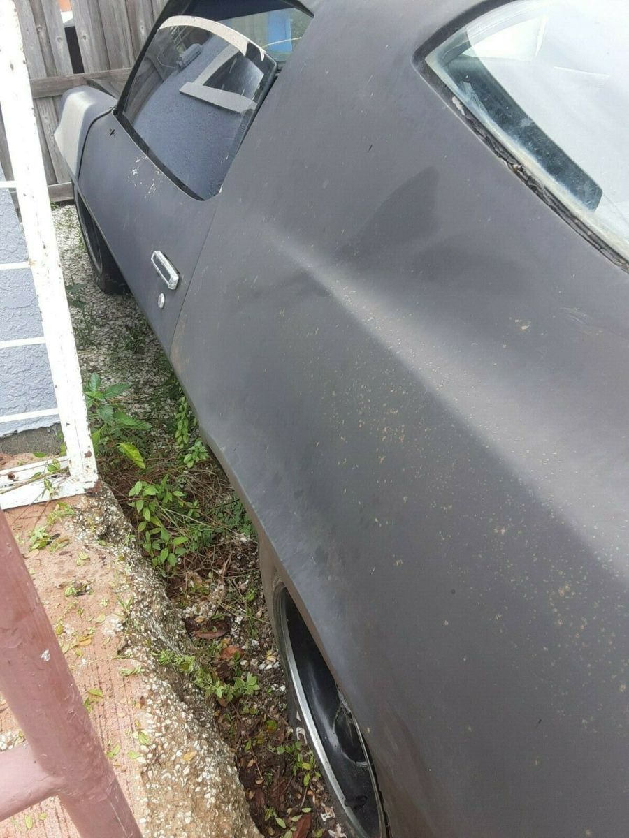 1972 Black Chevrolet Camaro Coupe