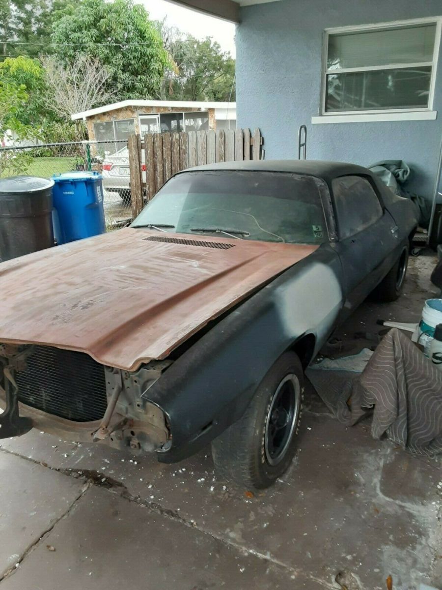 1972 Black Chevrolet Camaro Coupe