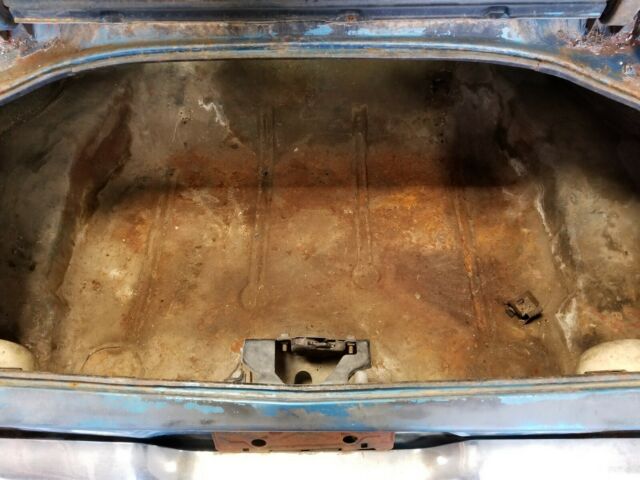 1972 Blue Chevrolet Camaro Coupe