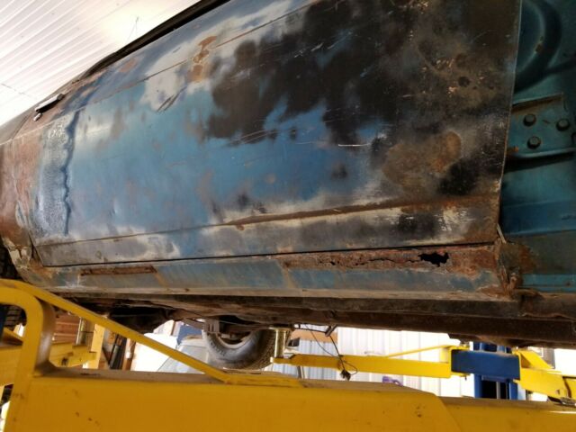 1972 Blue Chevrolet Camaro Coupe