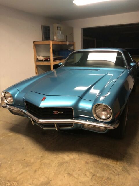 1972 Ascot Blue Chevrolet Camaro Coupe