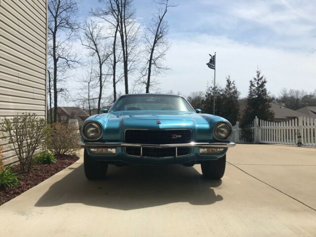 1972 Ascot Blue Chevrolet Camaro Coupe