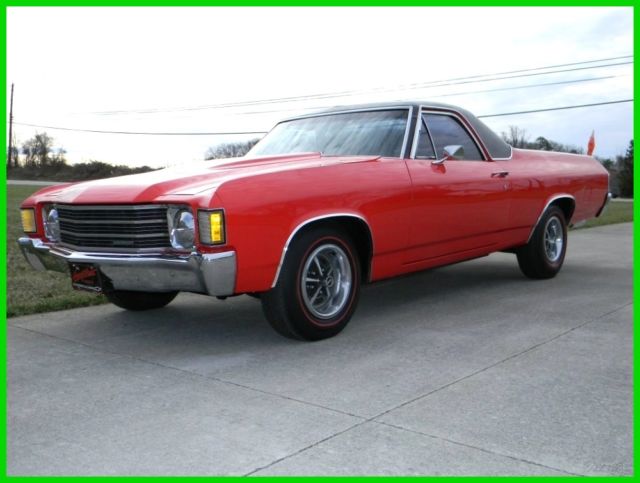 1972 Red Chevrolet El Camino Other
