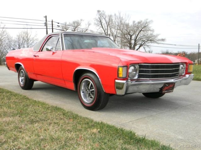 1972 Red Chevrolet El Camino Other