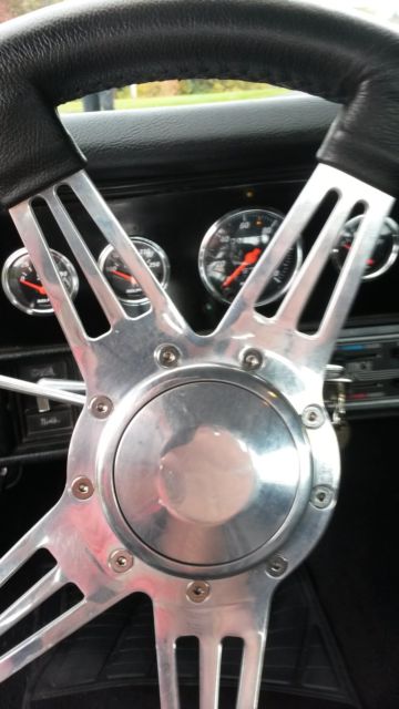 1972 candy apple red / black racing strip Chevrolet Chevelle Coupe