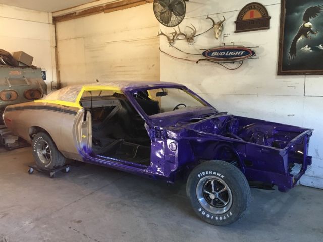 1972 Purple Dodge Charger Sedan