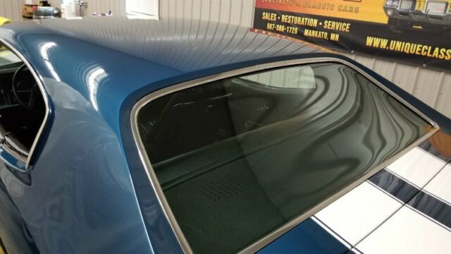 1972 Blue Chevrolet Chevelle Coupe