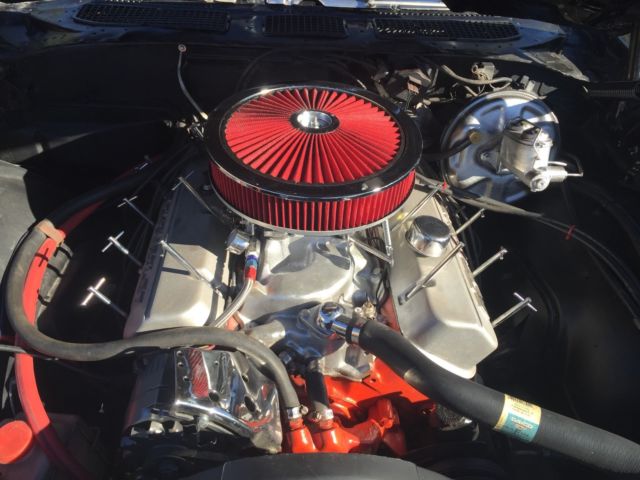 1972 Black Chevrolet Chevelle Convertible