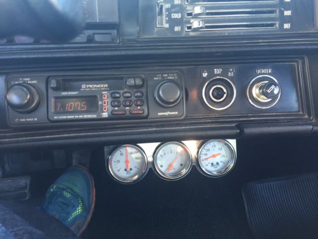 1972 Black Chevrolet Chevelle Convertible