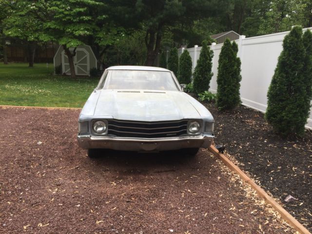 1972 Primer Grey Chevrolet Chevelle Coupe