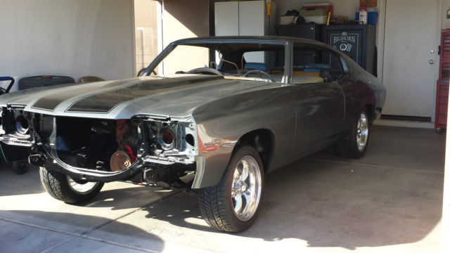 1972 Gray Chevrolet Chevelle Coupe