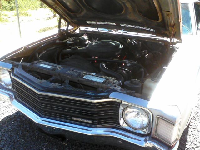 1972 Gray Chevrolet Chevelle Coupe