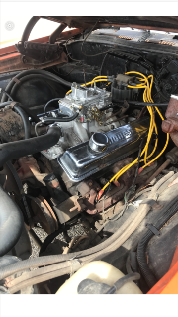 1972 Orange Chevrolet Chevelle Wagon