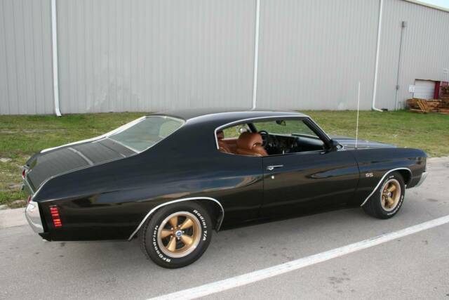 1972 Black Chevrolet Chevelle Coupe