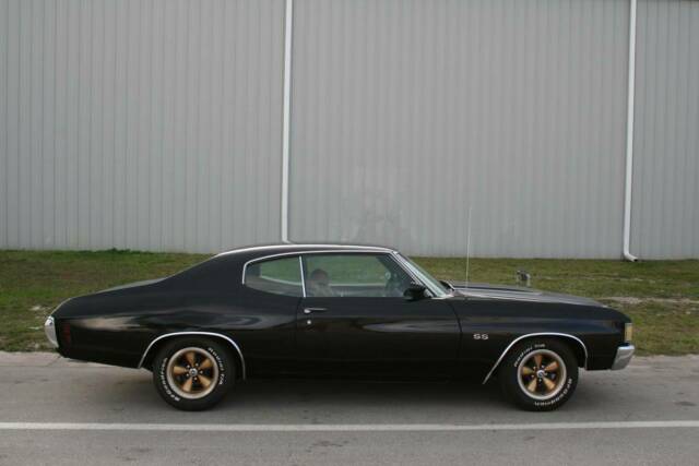 1972 Black Chevrolet Chevelle Coupe