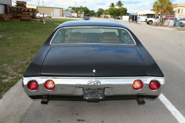 1972 Black Chevrolet Chevelle Coupe