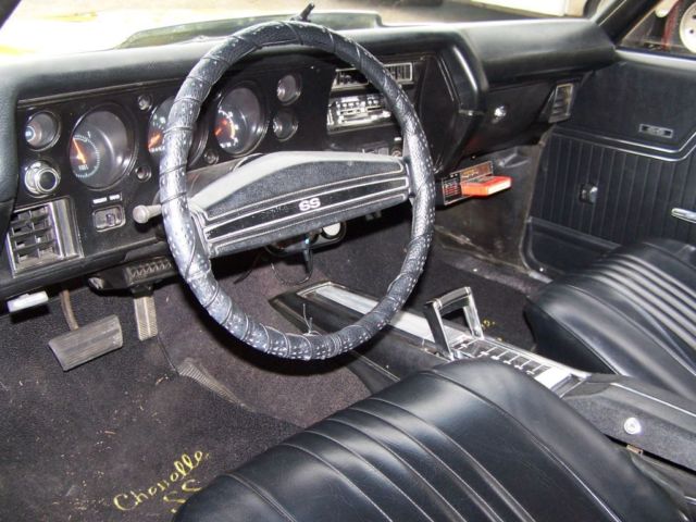 19720000 Yellow Chevrolet Chevelle Coupe