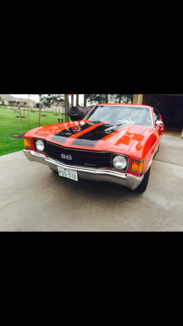 1972 CRANBERRY RED Chevrolet Chevelle Coupe