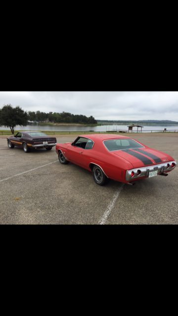 1972 CRANBERRY RED Chevrolet Chevelle Coupe