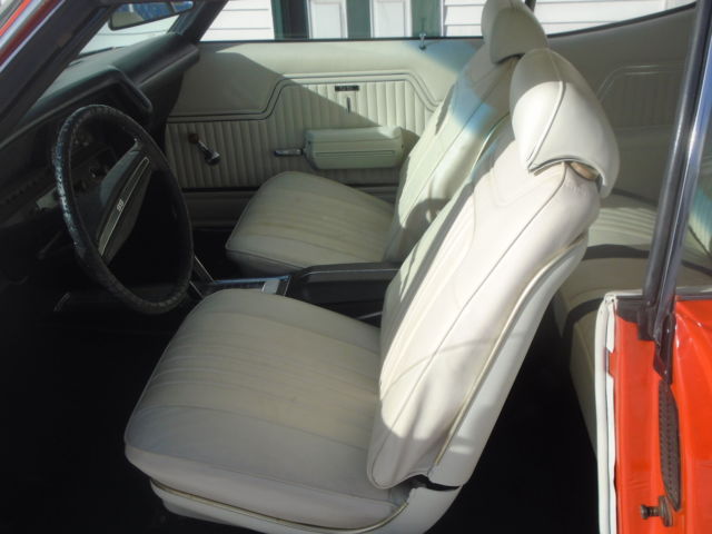 1972 Orange Chevrolet Chevelle Coupe