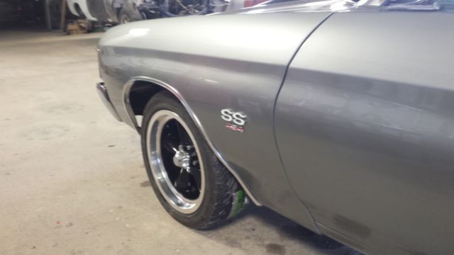 1972 Silver Chevrolet Chevelle Coupe