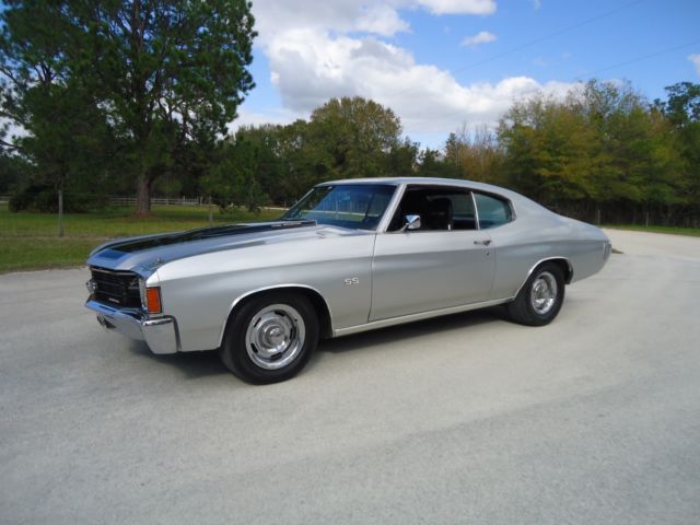 1972 Silver Chevrolet Chevelle