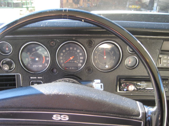 1972 Black Chevrolet Chevelle Coupe