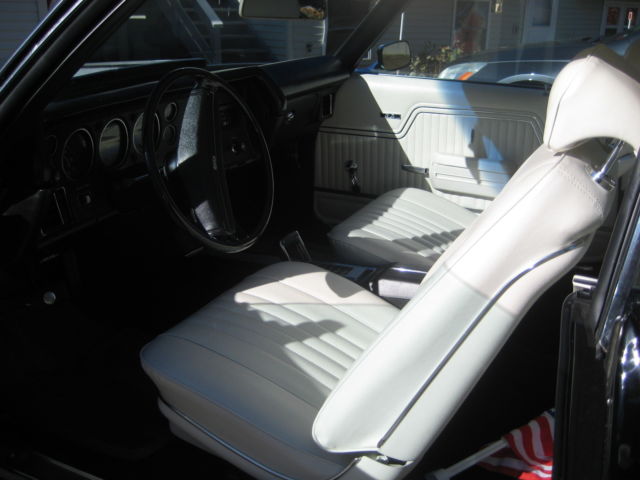 1972 Black Chevrolet Chevelle Coupe