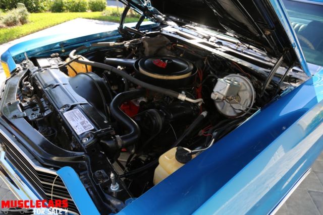 1972 Blue Chevrolet Chevelle Coupe