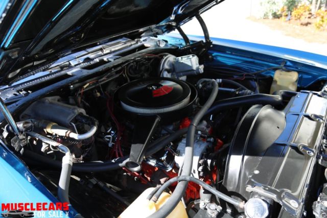 1972 Blue Chevrolet Chevelle Coupe