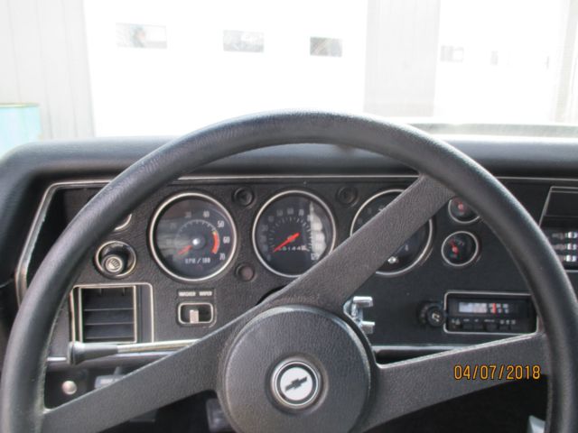 1972 Green Chevrolet Chevelle Coupe