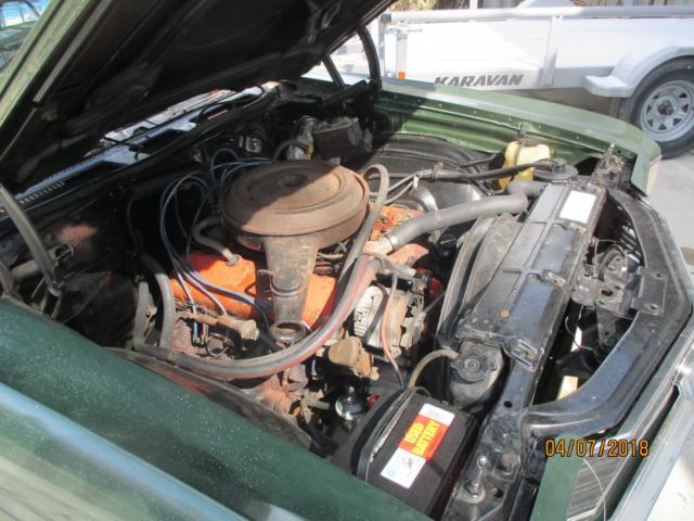 1972 Green Chevrolet Chevelle Coupe