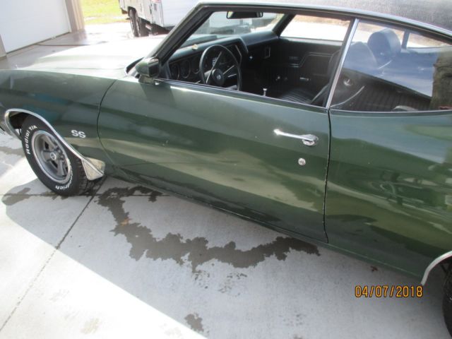 1972 Green Chevrolet Chevelle Coupe
