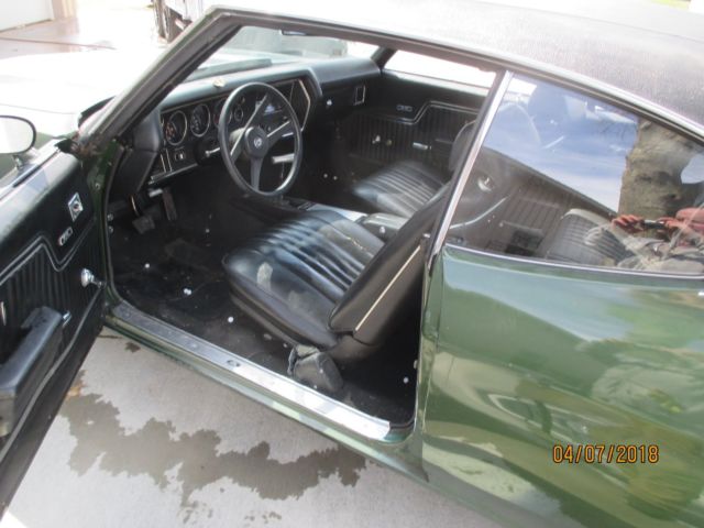 1972 Green Chevrolet Chevelle Coupe