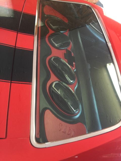 1972 Red Chevrolet Chevelle Coupe