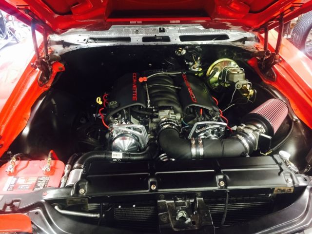 1972 Red Chevrolet Chevelle Coupe