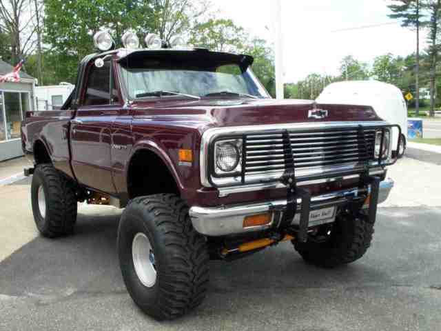 1972 Green Chevrolet C-10