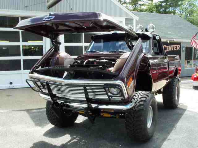 1972 Green Chevrolet C-10