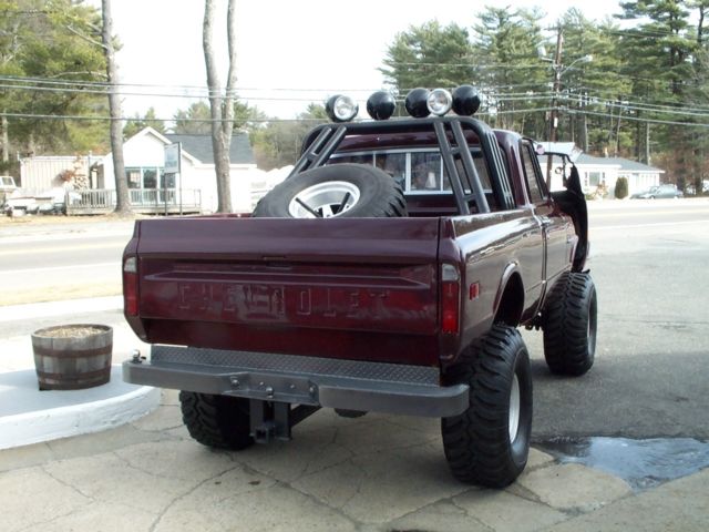 1972 Green Chevrolet C-10