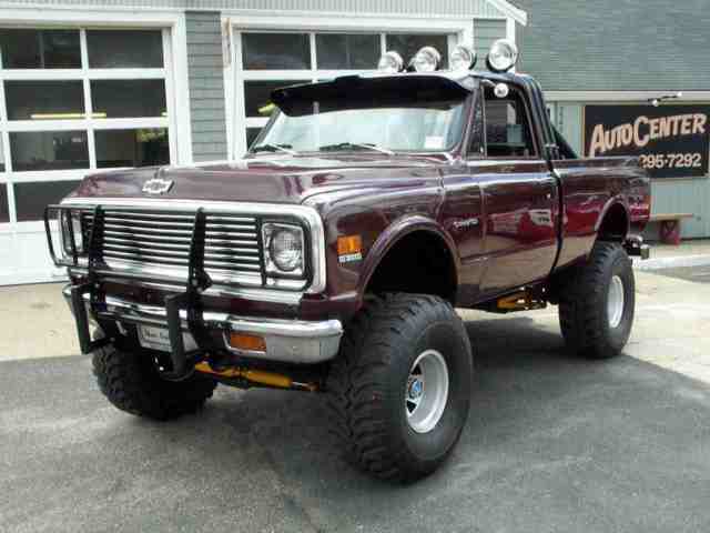 1972 Green Chevrolet C-10