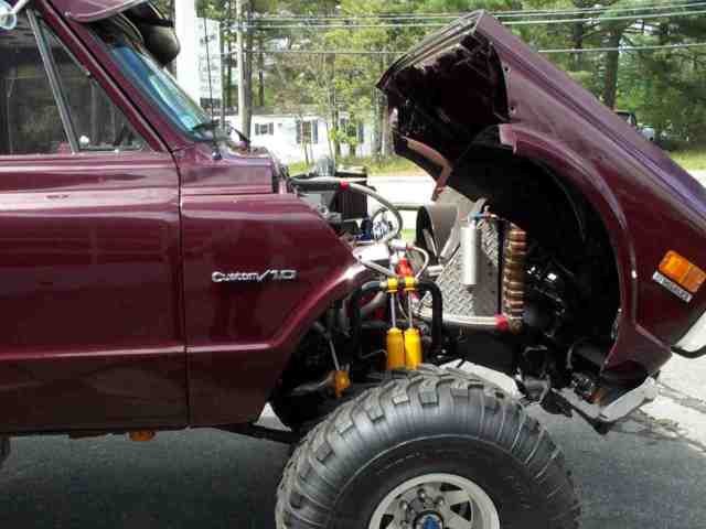 1972 Green Chevrolet C-10