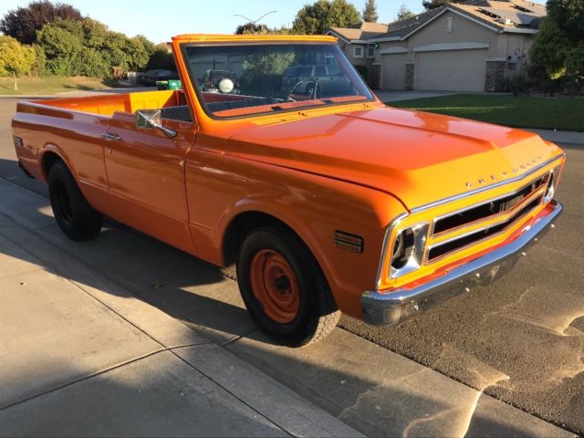 1972 Orange Chevrolet Blazer SUV