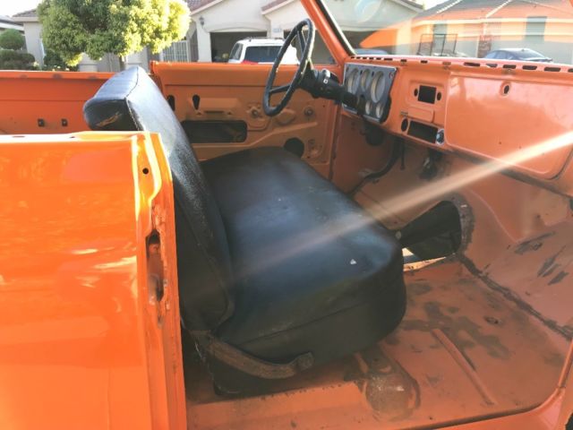 1972 Orange Chevrolet Blazer SUV