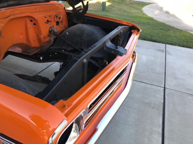 1972 Orange Chevrolet Blazer SUV