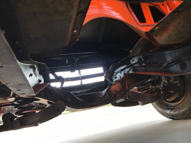 1972 Orange Chevrolet Blazer SUV