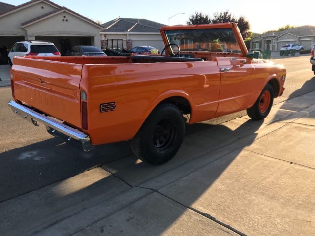 1972 Orange Chevrolet Blazer SUV