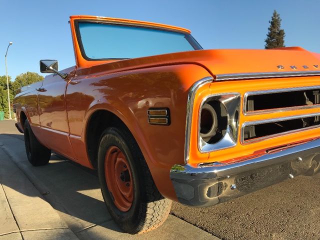 1972 Orange Chevrolet Blazer SUV