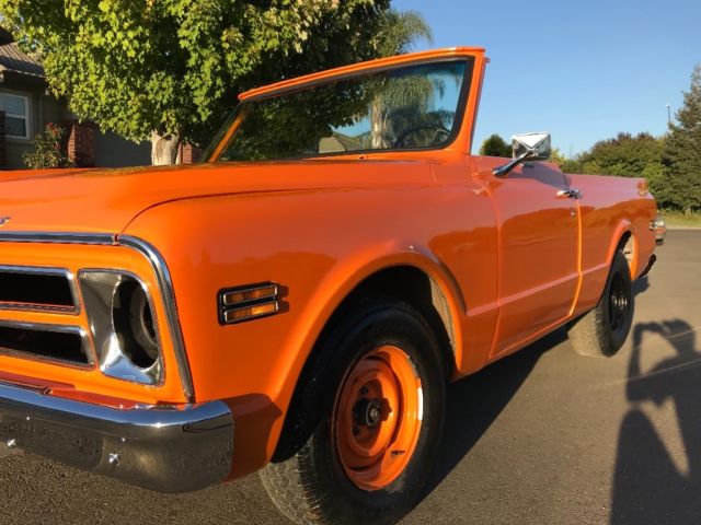 1972 Orange Chevrolet Blazer SUV