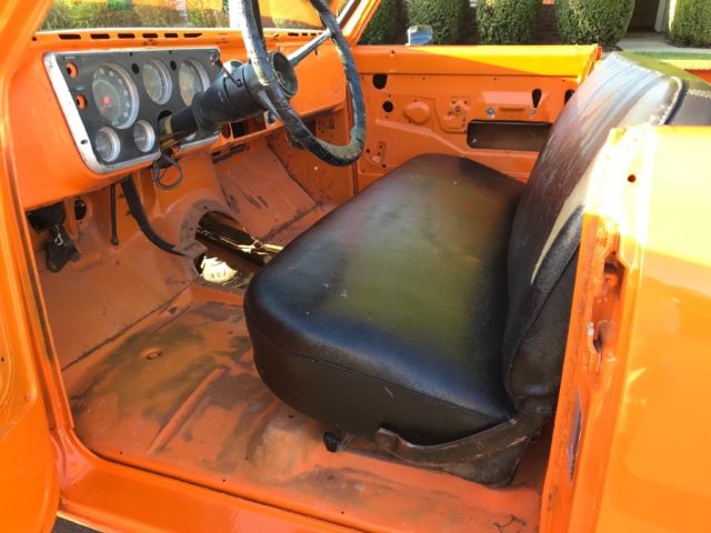 1972 Orange Chevrolet Blazer SUV